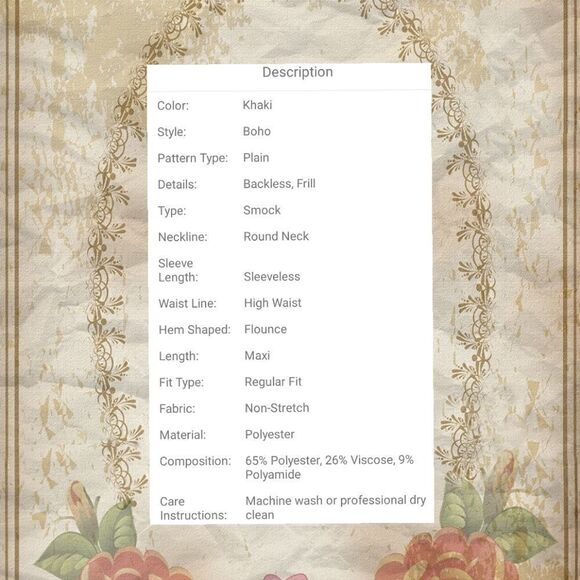 HOSTESS PICK! Women's Maxi Dress Scoop Neck with Layered Hem Size Large NWOT - Picture 7 of 8